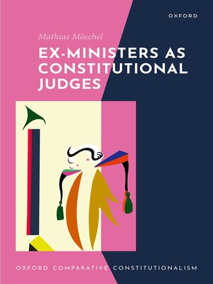 cover image of Ex-Ministers as Constitutional Judges
